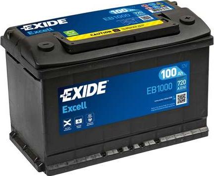 Exide EB1000 - Стартерна акумуляторна батарея, АКБ autozip.com.ua