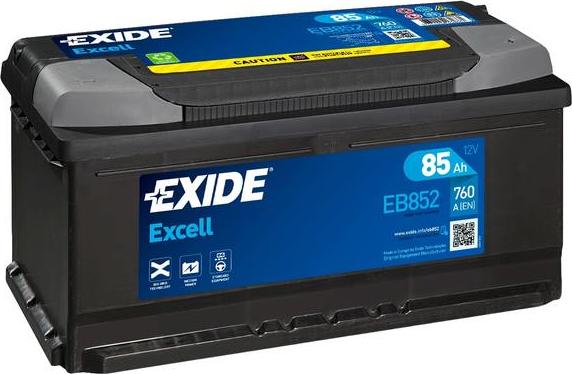 Exide EB852 - Стартерна акумуляторна батарея, АКБ autozip.com.ua