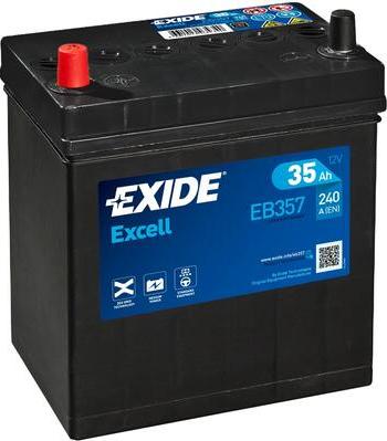 Exide EB357 - Стартерна акумуляторна батарея, АКБ autozip.com.ua