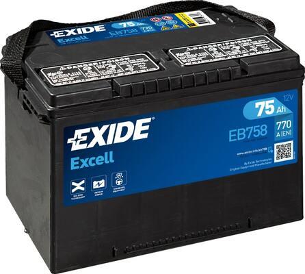 Exide EB708 - Стартерна акумуляторна батарея, АКБ autozip.com.ua