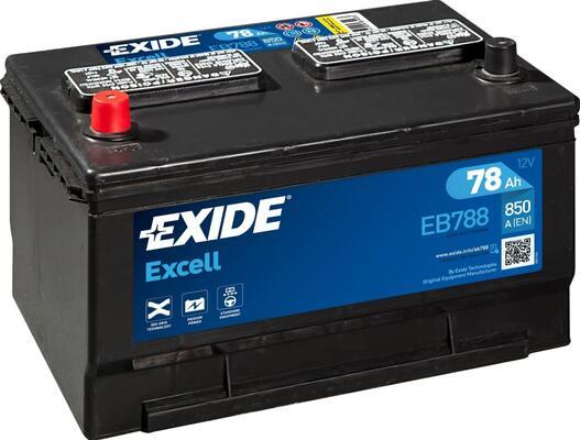 Exide EB858 - Стартерна акумуляторна батарея, АКБ autozip.com.ua