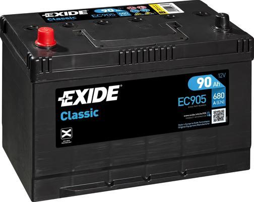 Exide EC905 - Стартерна акумуляторна батарея, АКБ autozip.com.ua