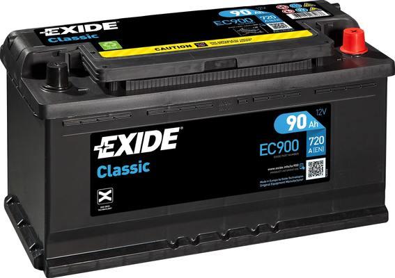 Exide EC900 - Стартерна акумуляторна батарея, АКБ autozip.com.ua
