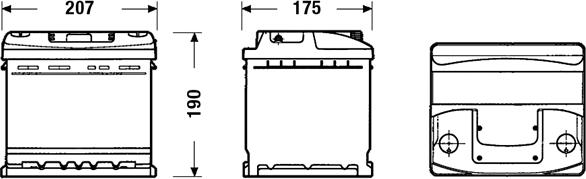 Exide EC440 - Стартерна акумуляторна батарея, АКБ autozip.com.ua