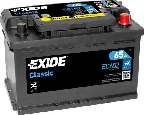 Exide EC652 - Стартерна акумуляторна батарея, АКБ autozip.com.ua