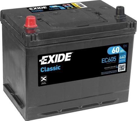 Exide EC605 - Стартерна акумуляторна батарея, АКБ autozip.com.ua