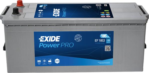 Exide EF1853 - Стартерна акумуляторна батарея, АКБ autozip.com.ua