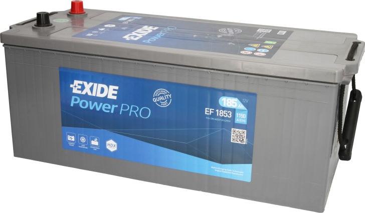 Exide EF1853 - Стартерна акумуляторна батарея, АКБ autozip.com.ua