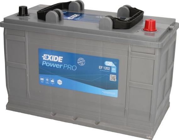 Exide EF1202 - Стартерна акумуляторна батарея, АКБ autozip.com.ua