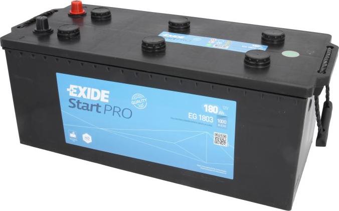 Exide EG1803 - Стартерна акумуляторна батарея, АКБ autozip.com.ua