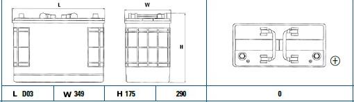 Exide EG1250 - Стартерна акумуляторна батарея, АКБ autozip.com.ua