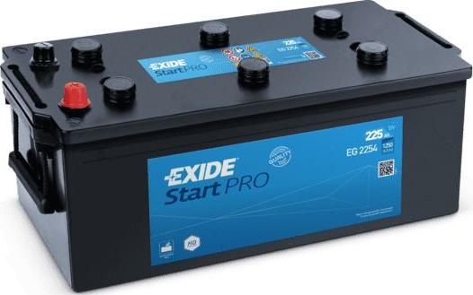 Exide EG2254 - Стартерна акумуляторна батарея, АКБ autozip.com.ua