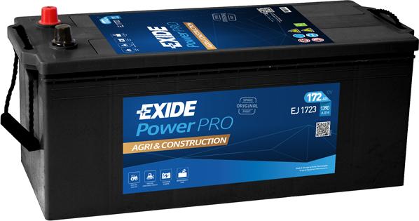 Exide EJ1723 - Стартерна акумуляторна батарея, АКБ autozip.com.ua