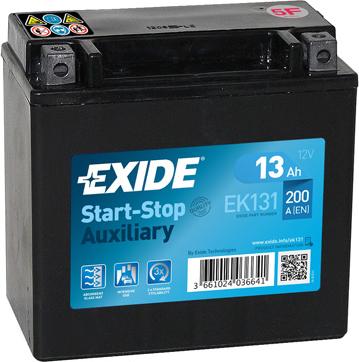 Exide EK131 - Стартерна акумуляторна батарея, АКБ autozip.com.ua