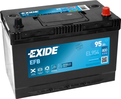 Exide EL954 - Стартерна акумуляторна батарея, АКБ autozip.com.ua