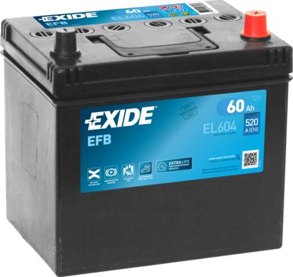 Exide EL604 - Стартерна акумуляторна батарея, АКБ autozip.com.ua