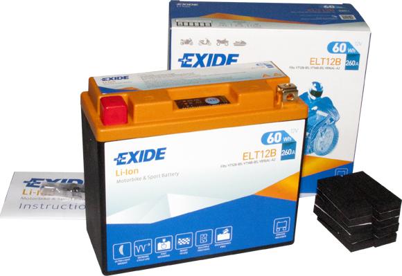 Exide ELT12B - Стартерна акумуляторна батарея, АКБ autozip.com.ua