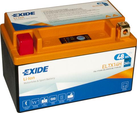 Exide ELTX14H - Стартерна акумуляторна батарея, АКБ autozip.com.ua