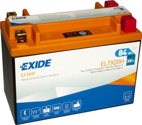 Exide ELTX20H - Стартерна акумуляторна батарея, АКБ autozip.com.ua