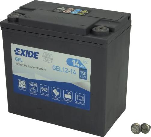 Exide GEL12-14  - Стартерна акумуляторна батарея, АКБ autozip.com.ua