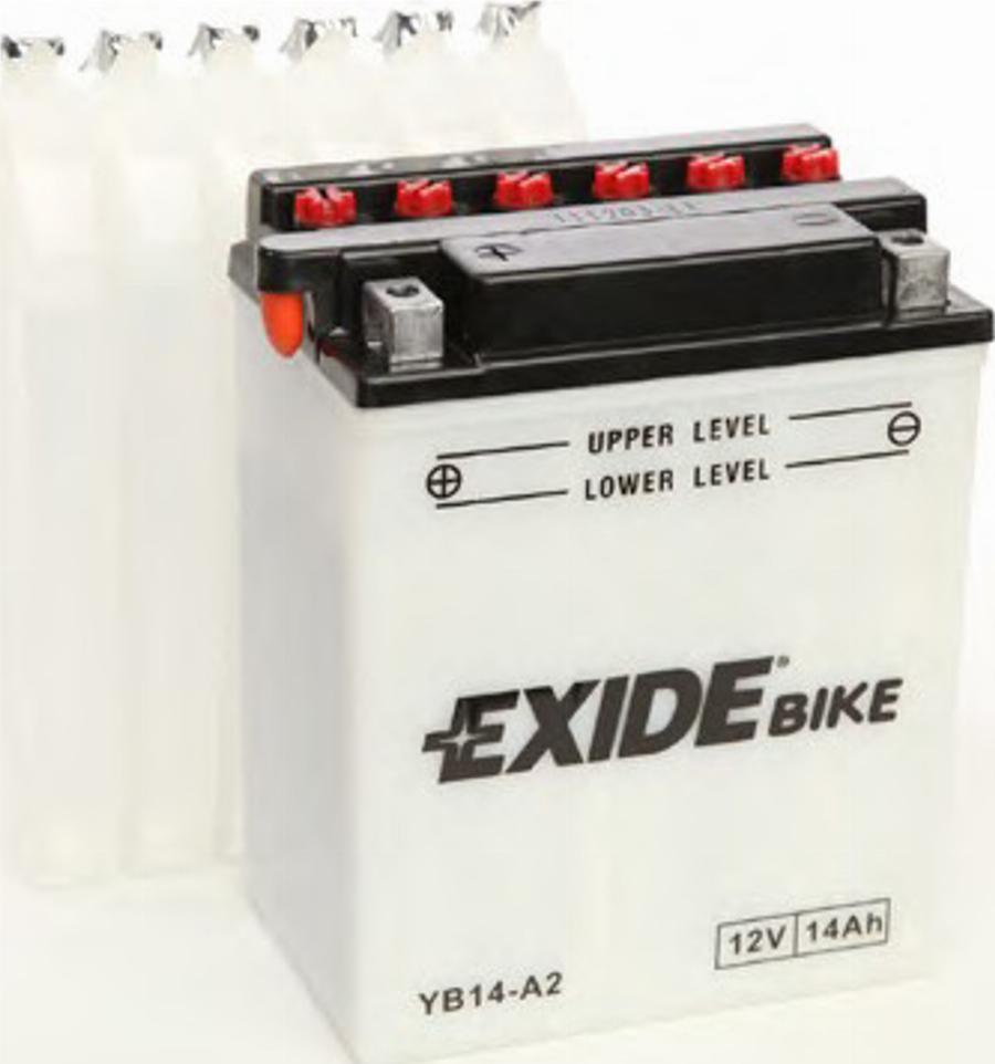 Exide YB14-A2 - Стартерна акумуляторна батарея, АКБ autozip.com.ua