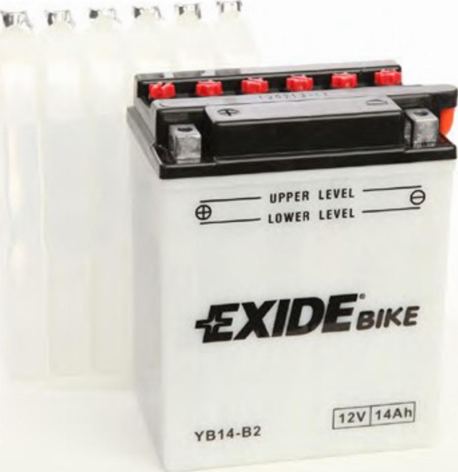 Exide YB14-B2 - Стартерна акумуляторна батарея, АКБ autozip.com.ua