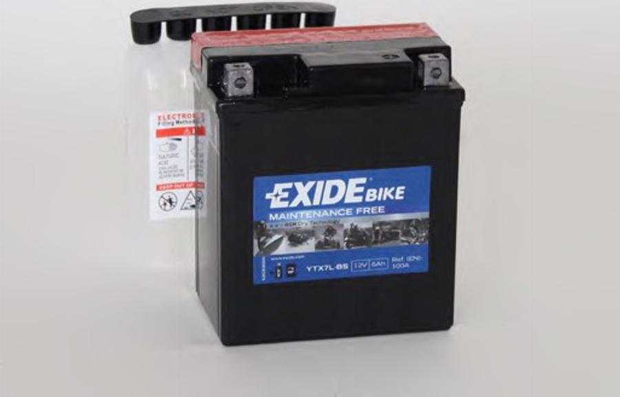 Exide YTX7L-BS - Стартерна акумуляторна батарея, АКБ autozip.com.ua