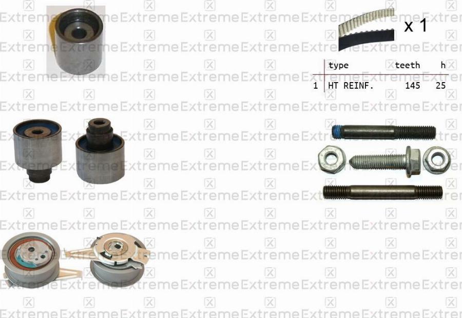 EXTREME 99990091 - Комплект ременя ГРМ autozip.com.ua