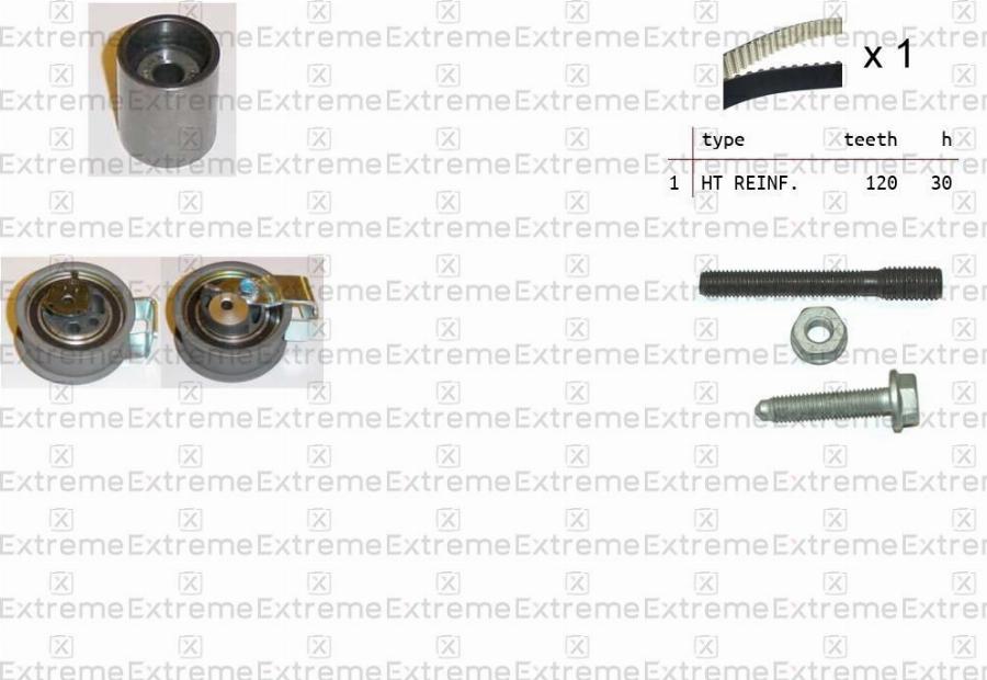 EXTREME 99990048 - Комплект ременя ГРМ autozip.com.ua