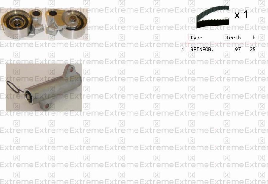 EXTREME 99990056 - Комплект ременя ГРМ autozip.com.ua