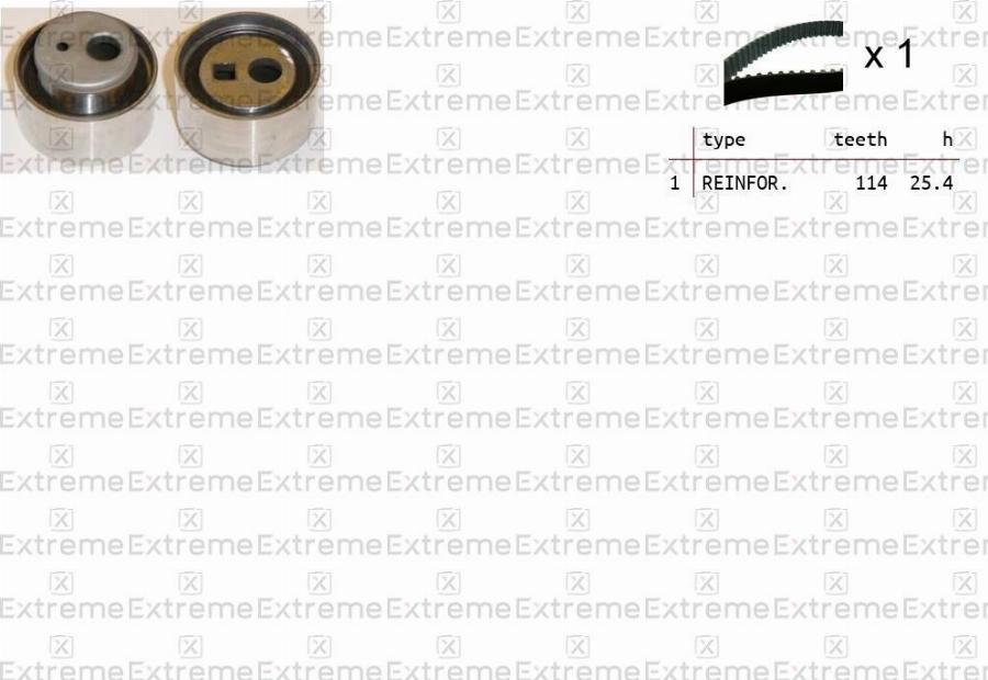 EXTREME 99990050 - Комплект ременя ГРМ autozip.com.ua