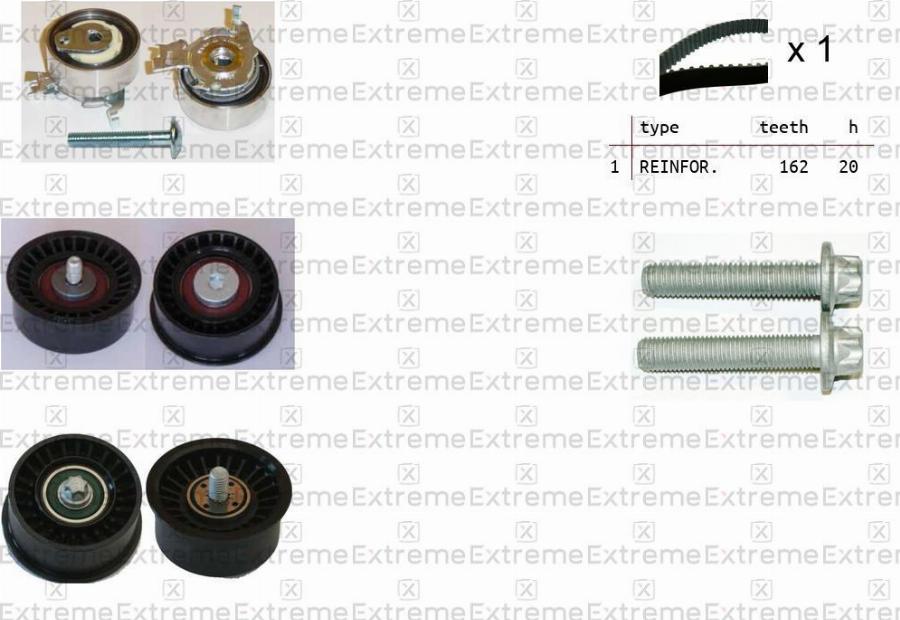 EXTREME 99990069 - Комплект ременя ГРМ autozip.com.ua