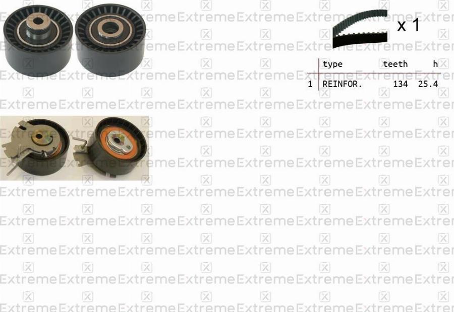 EXTREME 99990060 - Комплект ременя ГРМ autozip.com.ua