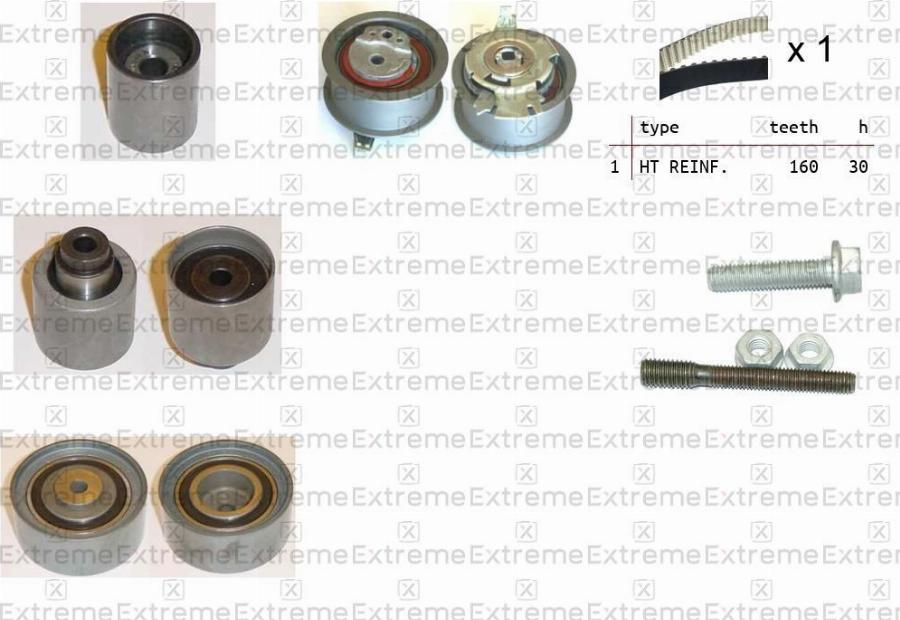 EXTREME 99990068 - Комплект ременя ГРМ autozip.com.ua