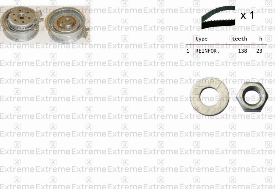 EXTREME 99990005 - Комплект ременя ГРМ autozip.com.ua