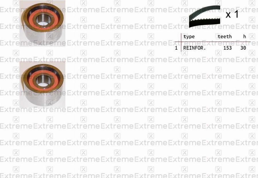 EXTREME 99990019 - Комплект ременя ГРМ autozip.com.ua