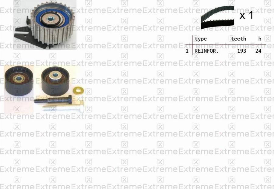 EXTREME 99990084 - Комплект ременя ГРМ autozip.com.ua
