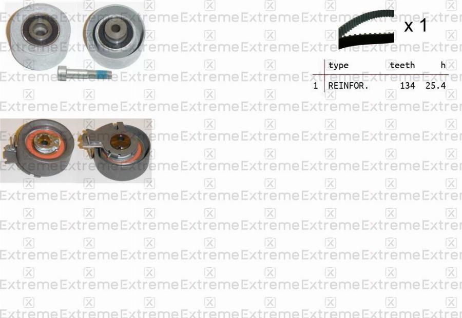 EXTREME 99990039 - Комплект ременя ГРМ autozip.com.ua