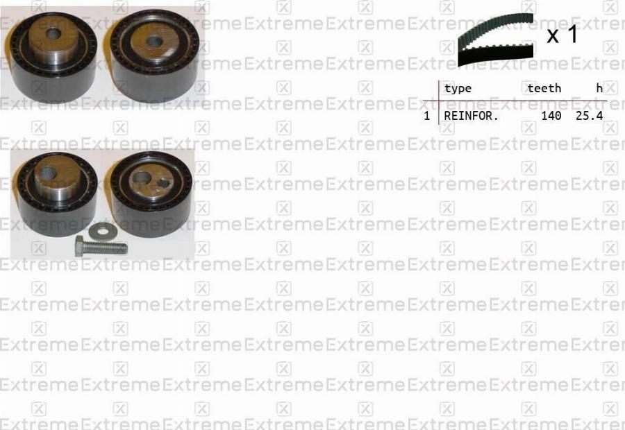 EXTREME 99990035 - Комплект ременя ГРМ autozip.com.ua