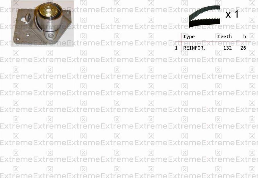 EXTREME 99990036 - Комплект ременя ГРМ autozip.com.ua