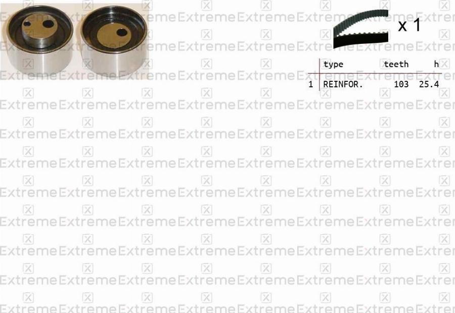 EXTREME 99990031 - Комплект ременя ГРМ autozip.com.ua