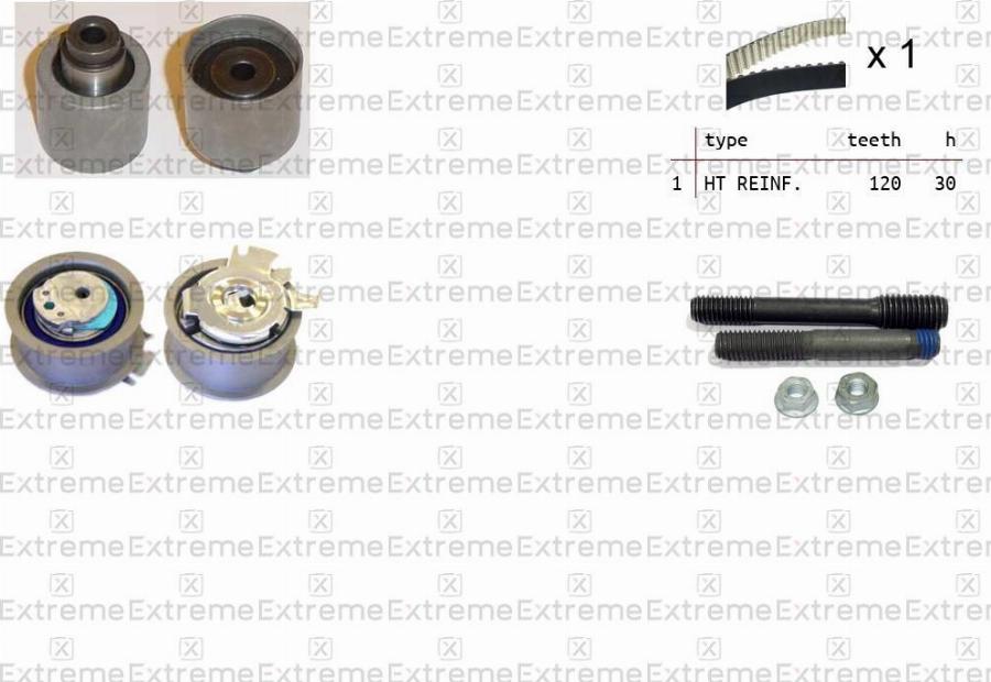 EXTREME 99990028 - Комплект ременя ГРМ autozip.com.ua