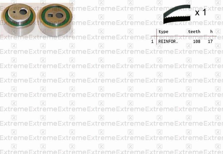 EXTREME 99990074 - Комплект ременя ГРМ autozip.com.ua