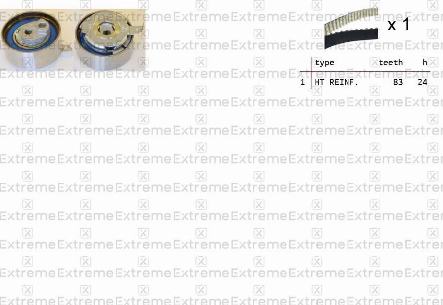 EXTREME 99990071 - Комплект ременя ГРМ autozip.com.ua