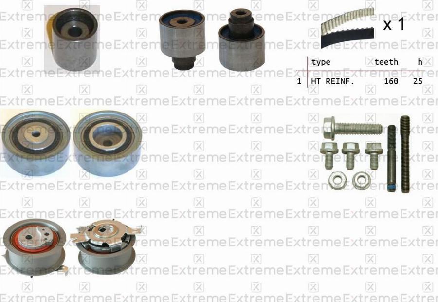 EXTREME 99990078 - Комплект ременя ГРМ autozip.com.ua