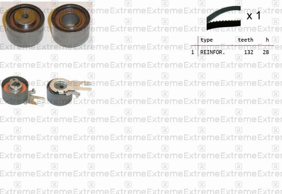 EXTREME 99990073 - Комплект ременя ГРМ autozip.com.ua