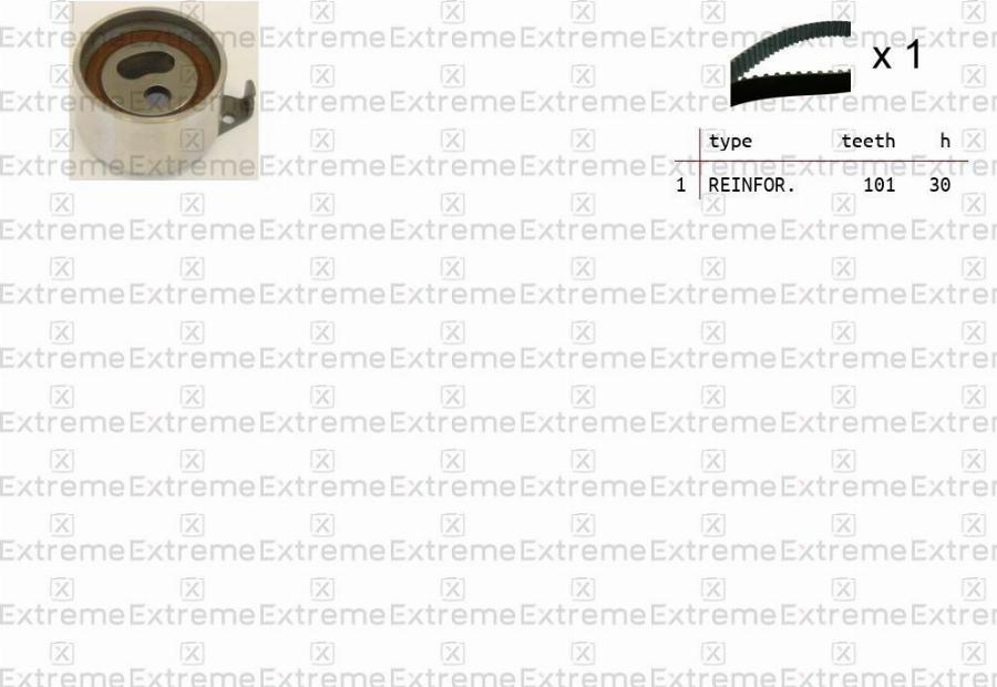 EXTREME 99990100 - Комплект ременя ГРМ autozip.com.ua