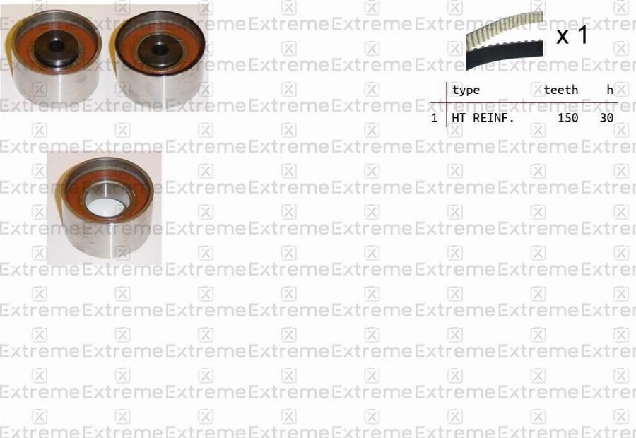 EXTREME 99990101 - Комплект ременя ГРМ autozip.com.ua