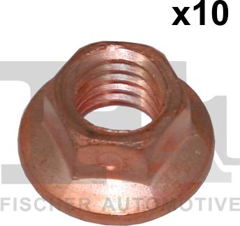 FA1 988-0810.10 - Гайка, випускний колектор autozip.com.ua