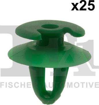 FA1 10-40006.25 - Зажим, молдинг / захисна накладка autozip.com.ua